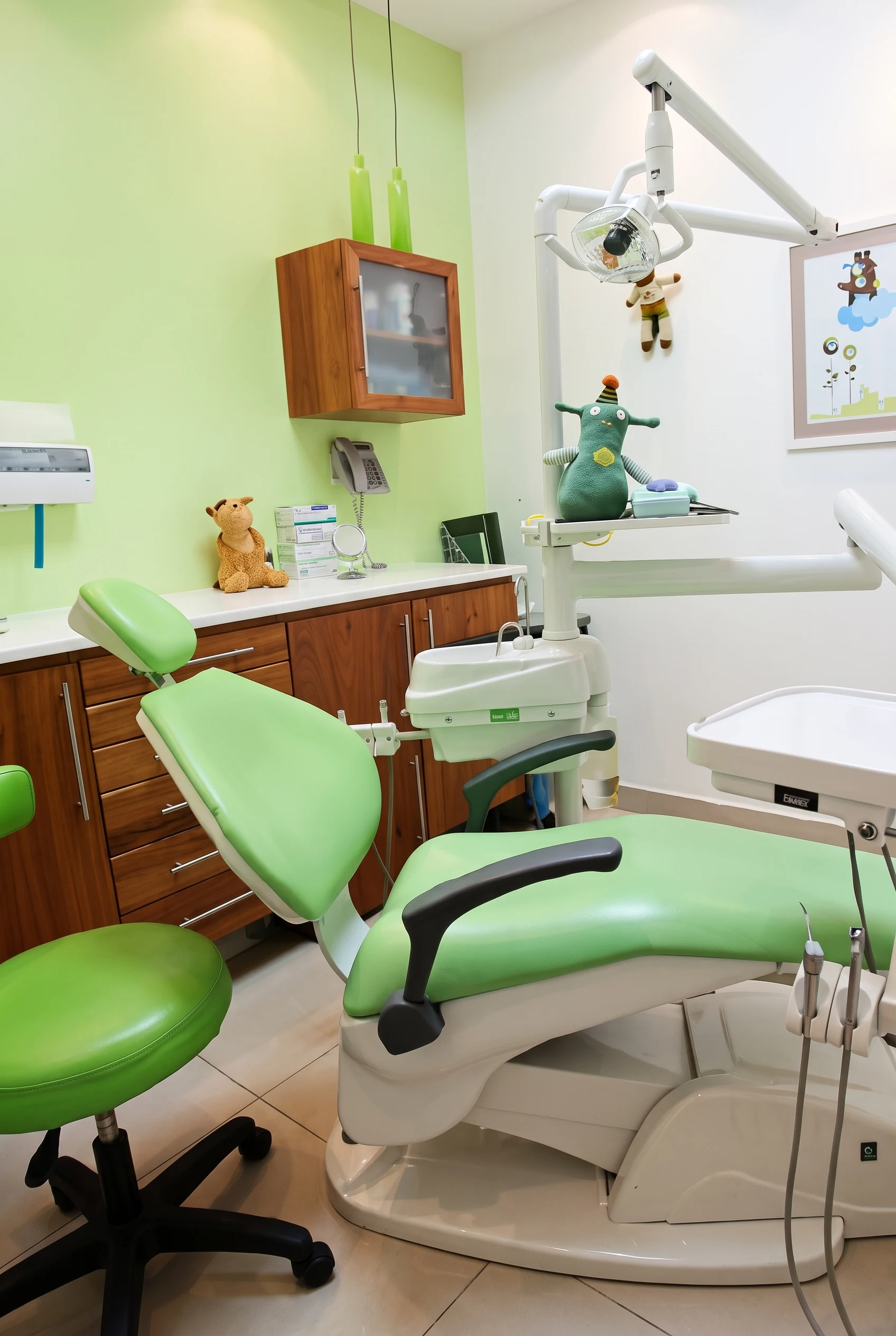 Consultorio de odontopediatría de Spacio Dental